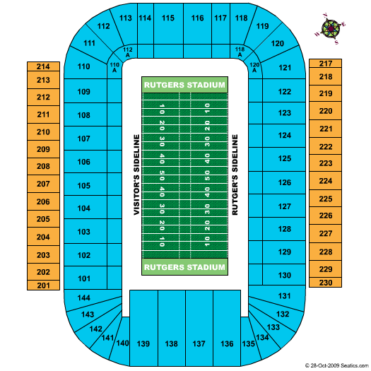 rutgers scarlet knights tickets college football big rutgers seating chart